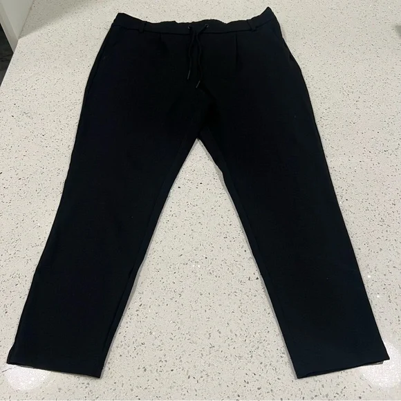 ONLY Women’s PopTrash Regular Fit Classic Trousers Black XL Super Soft! - Picture 8 of 15